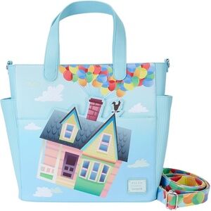 Loungefly Disney Pixar Up House Convertible Tote Bag